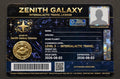 Zenith Galaxy Intergalactic Travel License novelty ID card