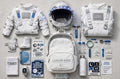 You Never Grow Old — annual astronaut kit subscription — white Moon kit