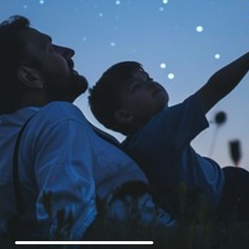 Everything Under The Sun Package - father and son stargazing together