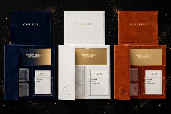 Galactic Portfolio™ — Moon + Mars + Named Star | The Complete Collection
