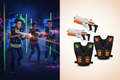 Laser Tag Split Card