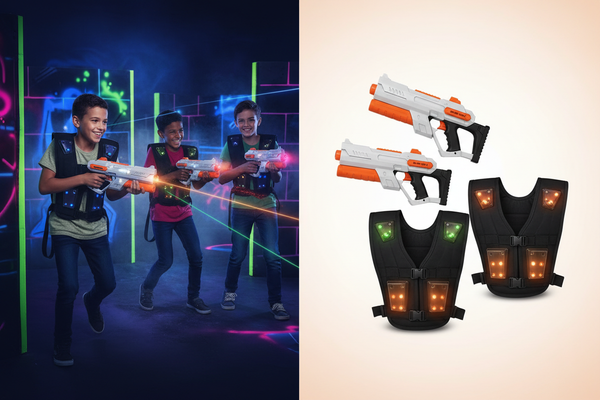 Zenith Galactic Laser Squad™ — Gauntlet & Armor Battle Set (2-Player)